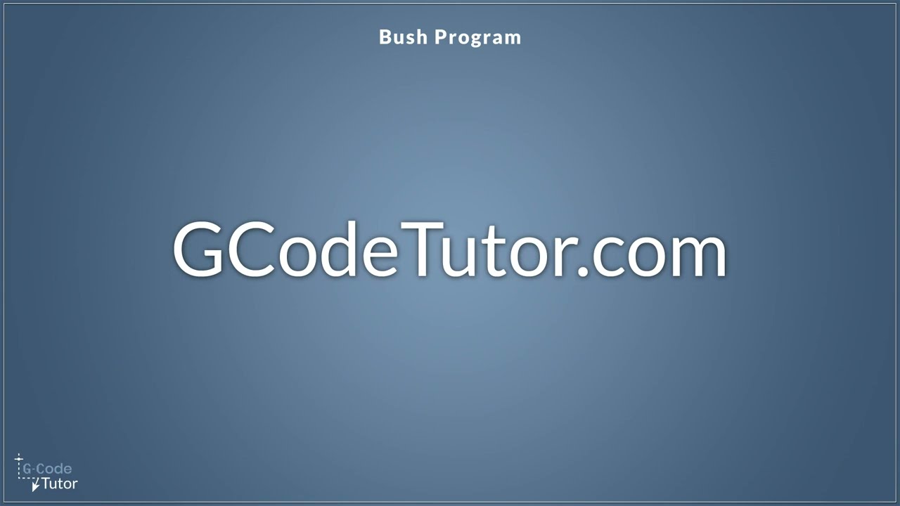 Let's write G-Code - Programming a CNC Lathe to make a bush - part 6. Parting off sequence.