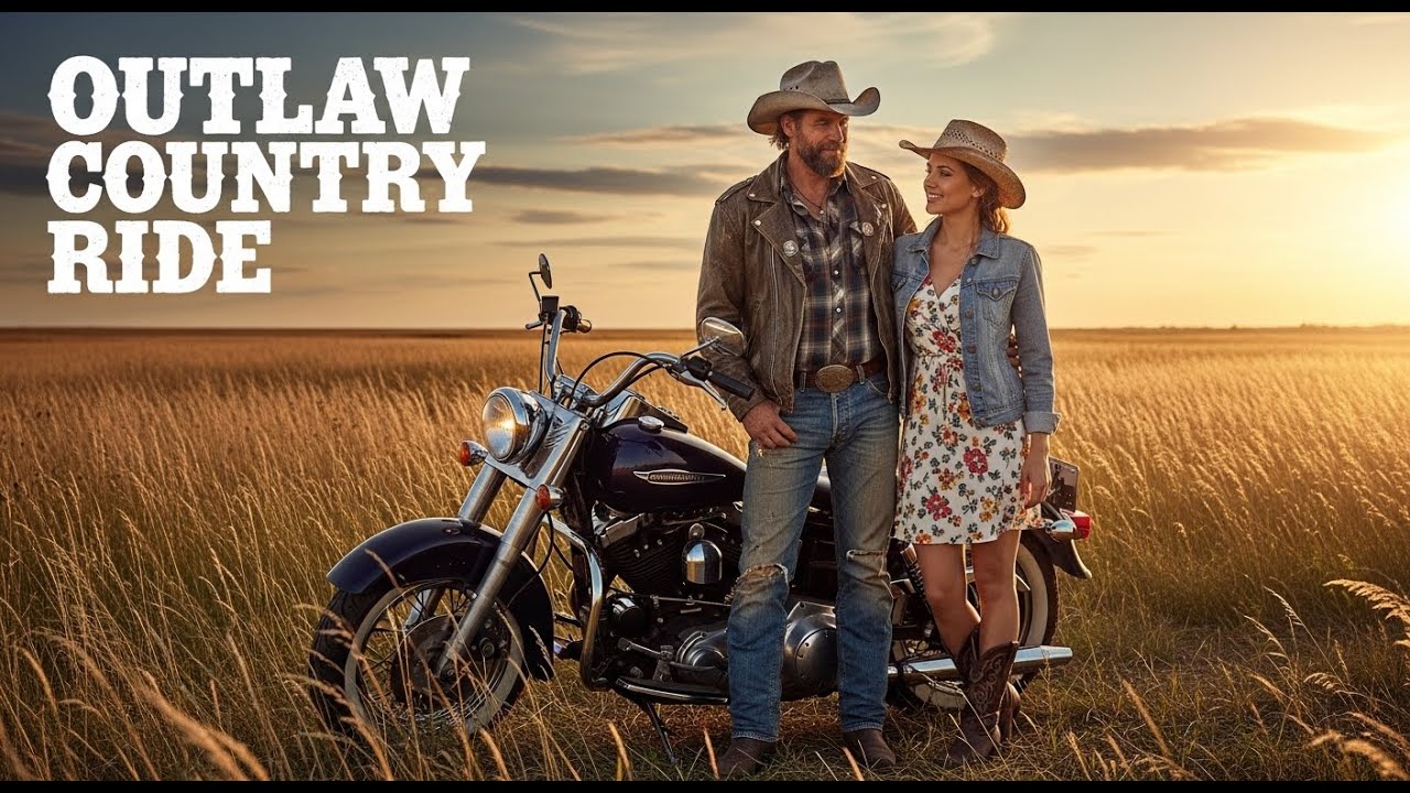 Outlaw Country Ride 🎶 Country Music, Gentle Ride