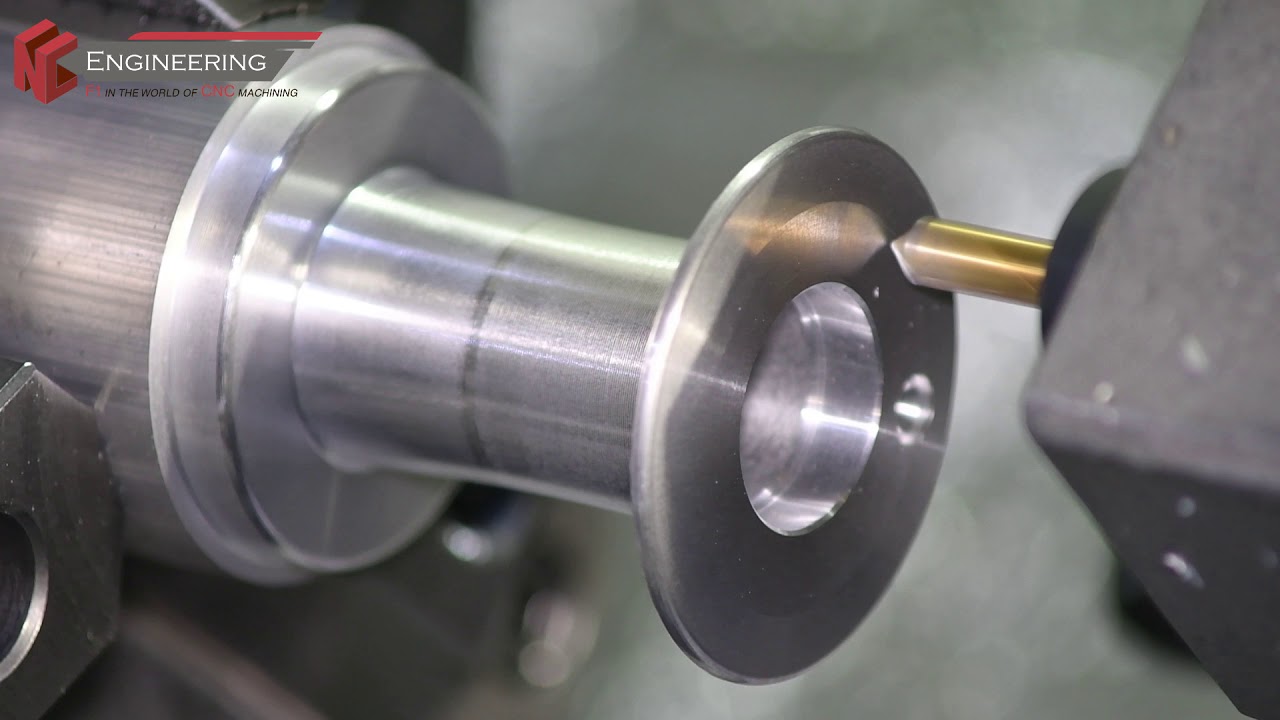 Manufacture of aluminum parts on a turning CNC machine