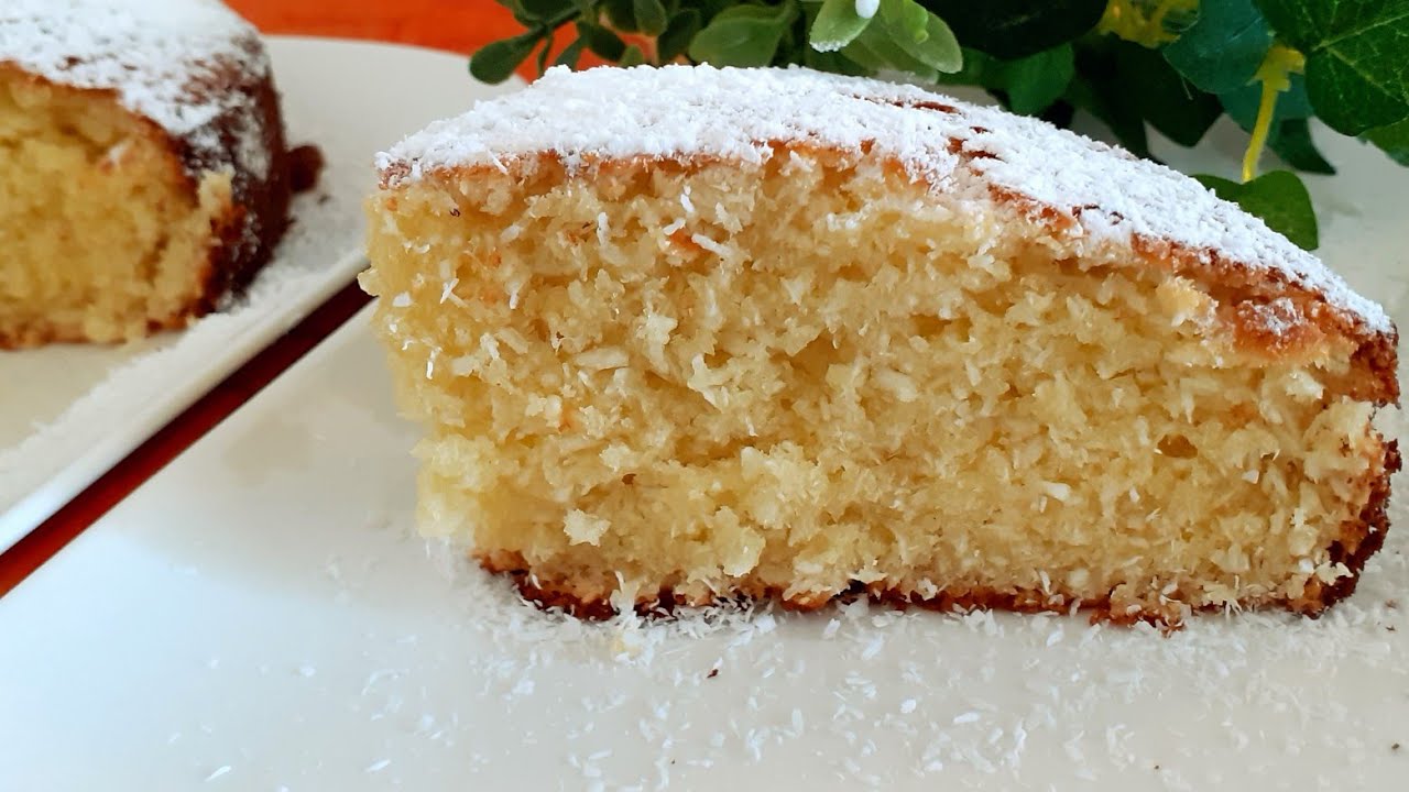 Moelleux au chocolat blanc à la noix de coco râpé 👉🥥🤩