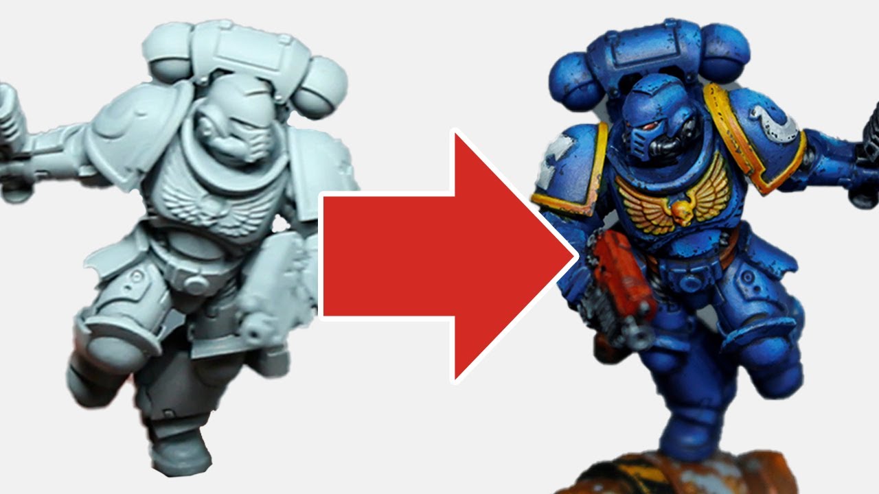 40K 3rd Edition Scheme on a New Space Marine?