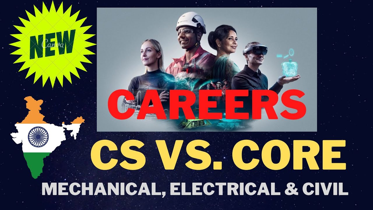 COMPUTER SCIENCE VS MECHANICAL  ELECTRICAL CIVIL | SCOPE DEMAND GROWTH  & JOB OPPORTUNITIES IN INDIA