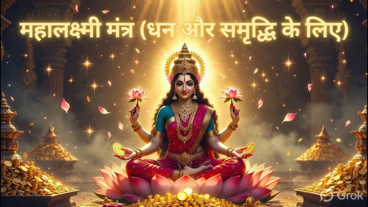 Mahalakshmi Mantra 21 Times Daily Attract Wealth & Prosperity महालक्ष्मी मंत्र धन और समृद्धि के लिए