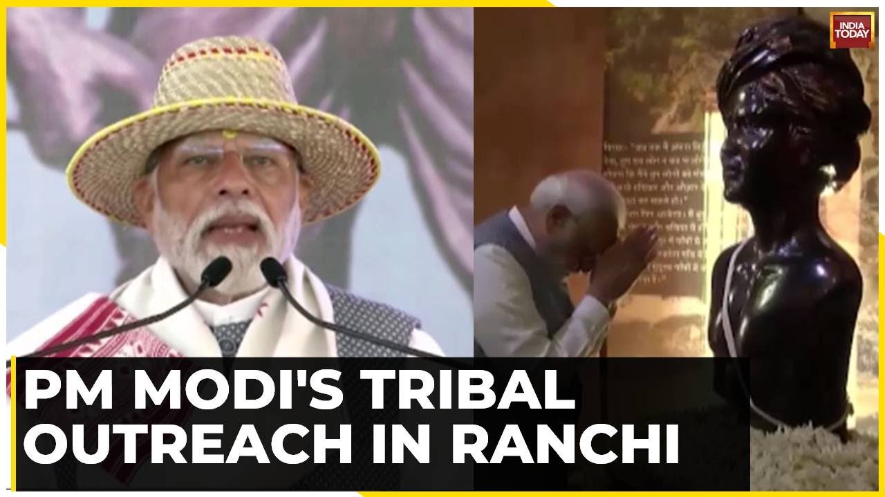 PM Narendra Modi Pays Tribute To Tribal Icon Birsa Munda On His Birth Anniversary