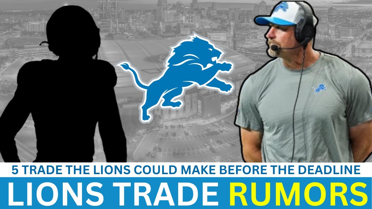 5 Players the Lions Might Trade Before the Deadline!