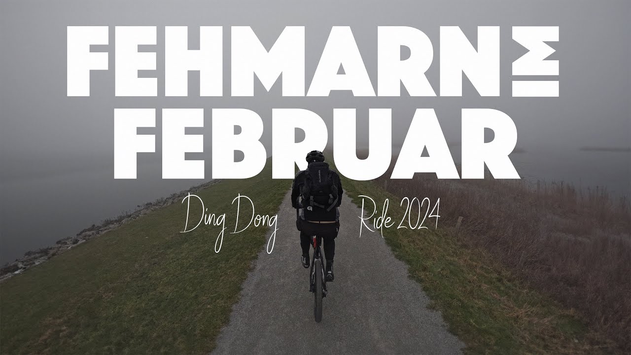 Mit den Mountainbikes einmal um Fehmarn im Februar