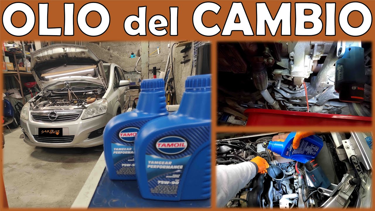 Come Sostituire L'OLIO a un CAMBIO M32 Manuale 6 Rapporti - OPEL ZAFIRA B