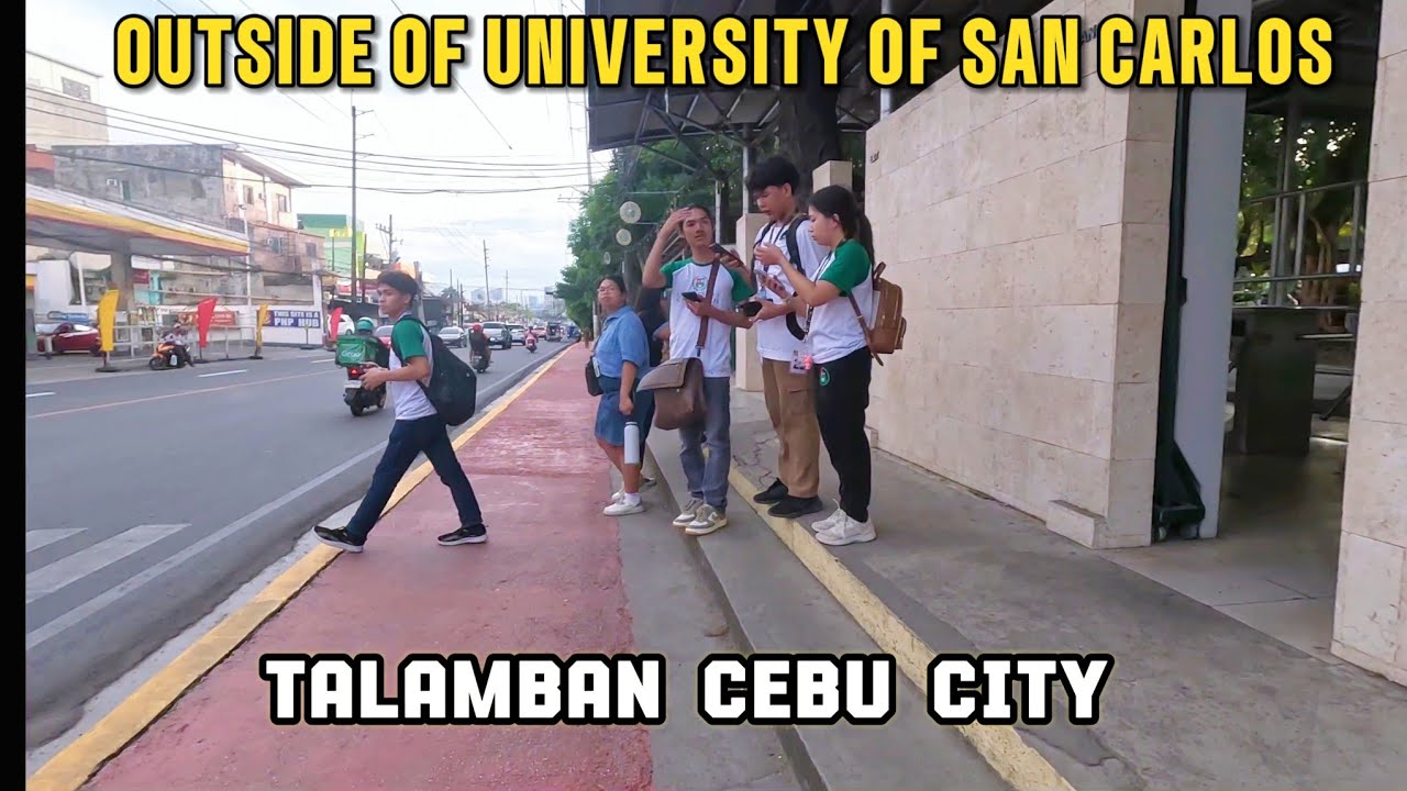 Exploring outside of University of san Carlos talamban campus. Talamban cebu city