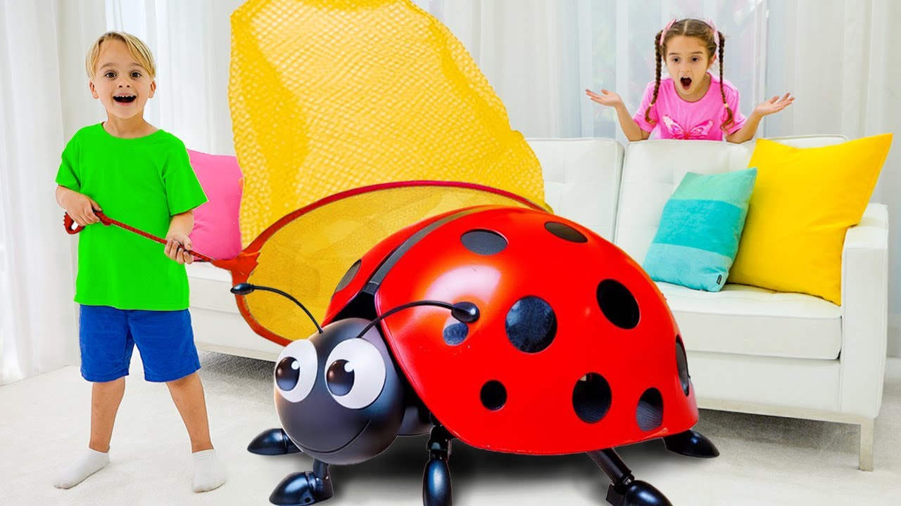 Attraper des insectes &agrave; la maison - Les enfants d&eacute;couvrent les insectes et la nature