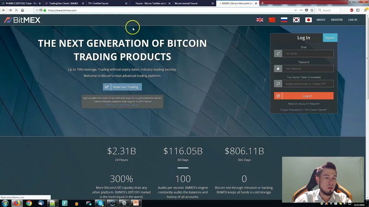 Bitmex Leverage Trading Tutorial For Beginners Bitcoin