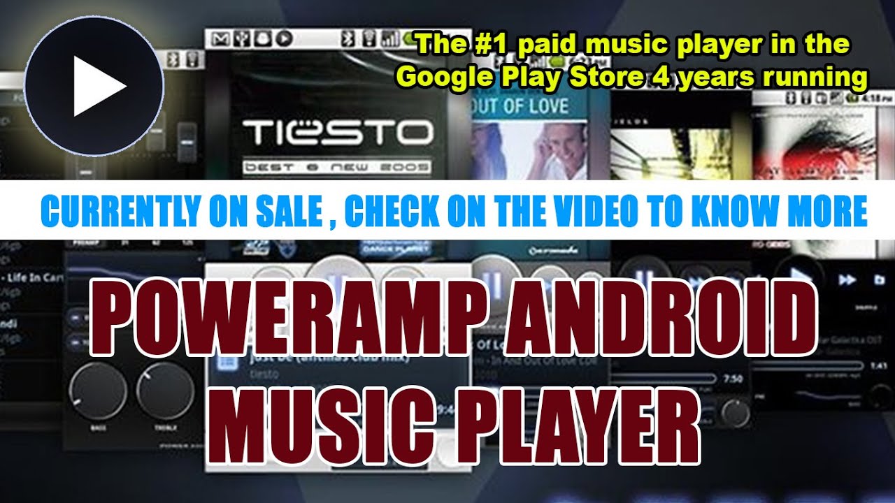Poweramp Music Player v3 Walk-through | Trial Version vs Full Version | Number 1 Music Player