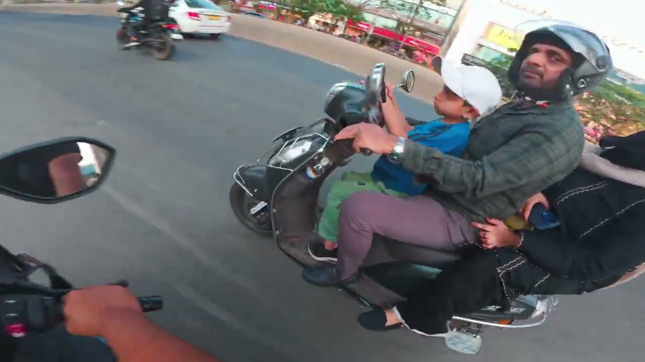 05Apr2026 - BMW S1K Bangalore Biker - Daily Ride - Home Towards Hoskote