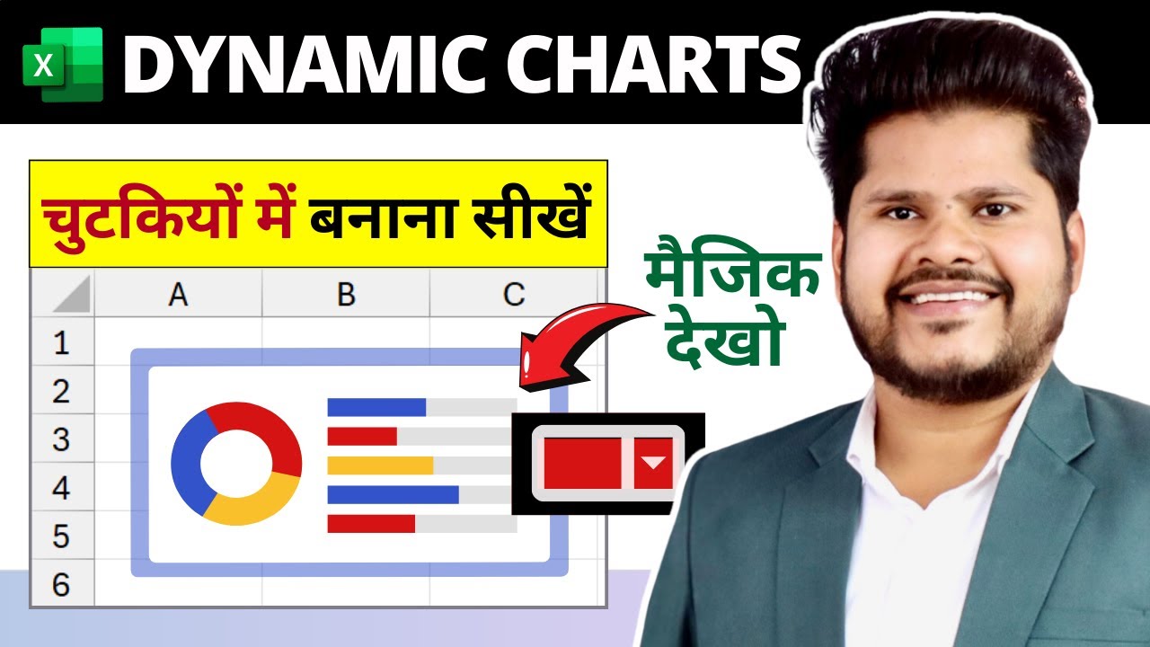 Create AWESOME Dynamic Charts in excel just in Seconds