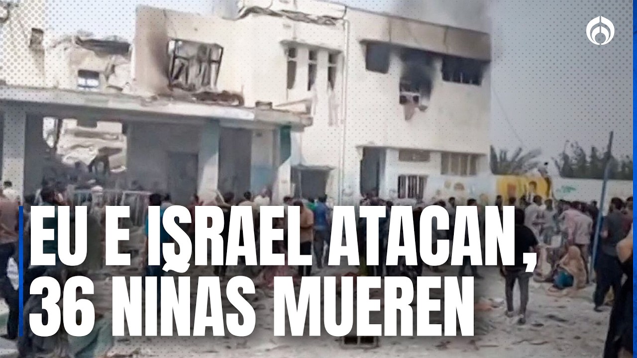 Bombardeos de EU e Israel golpean escuela en Ir&aacute;n