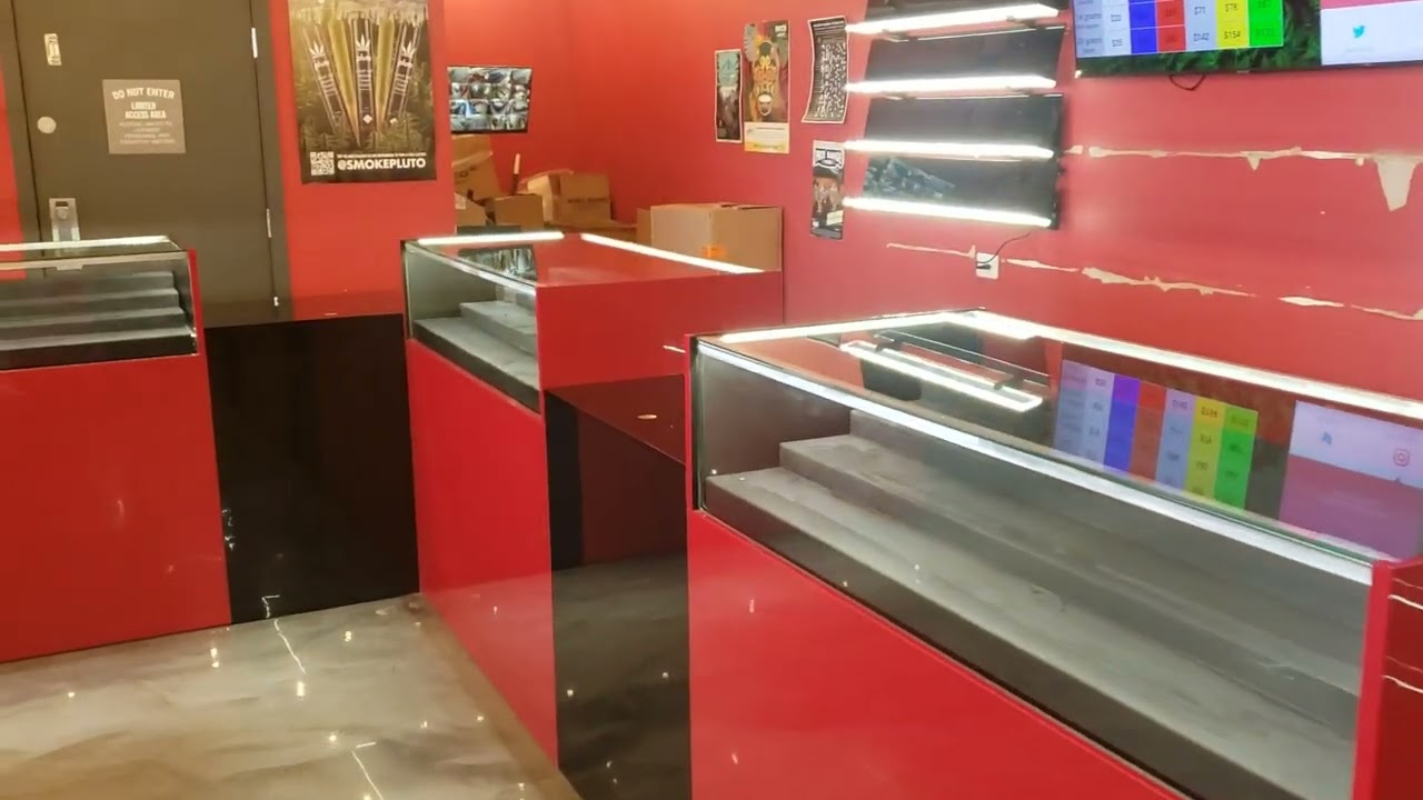 Xclusive Dispensary finished install by Cidre House Design.