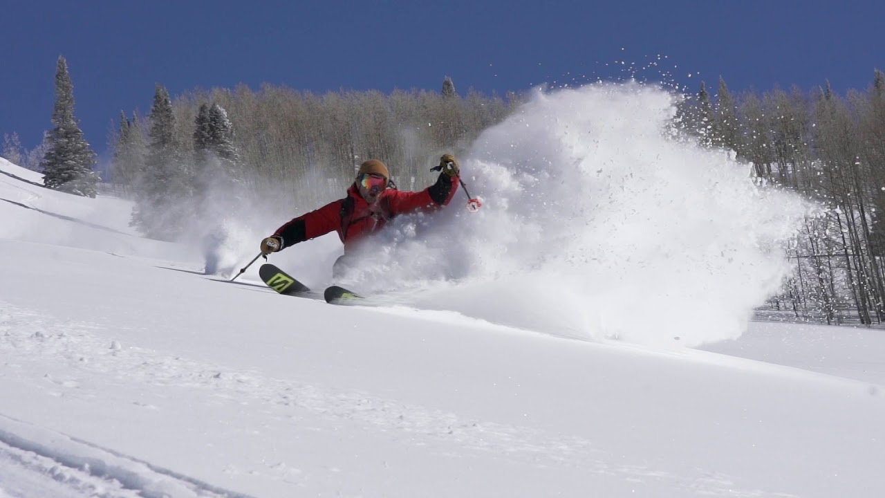 Perfect Powder Day Ski Touring the Wasatch Backcountry