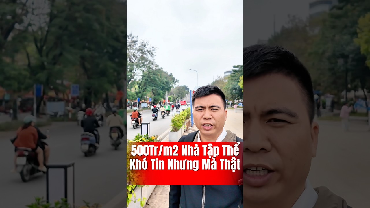 500Tr/m2 Nh&agrave; Tập Thể Kh&oacute; Tin Nhưng M&agrave; Thật #bđs #batdongsan #batdongsanhanoi #shorts