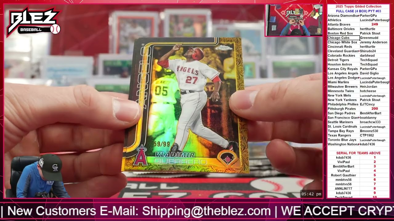 2025 Topps Gilded Collection FULL CASE BREAK Pick Your Team #03