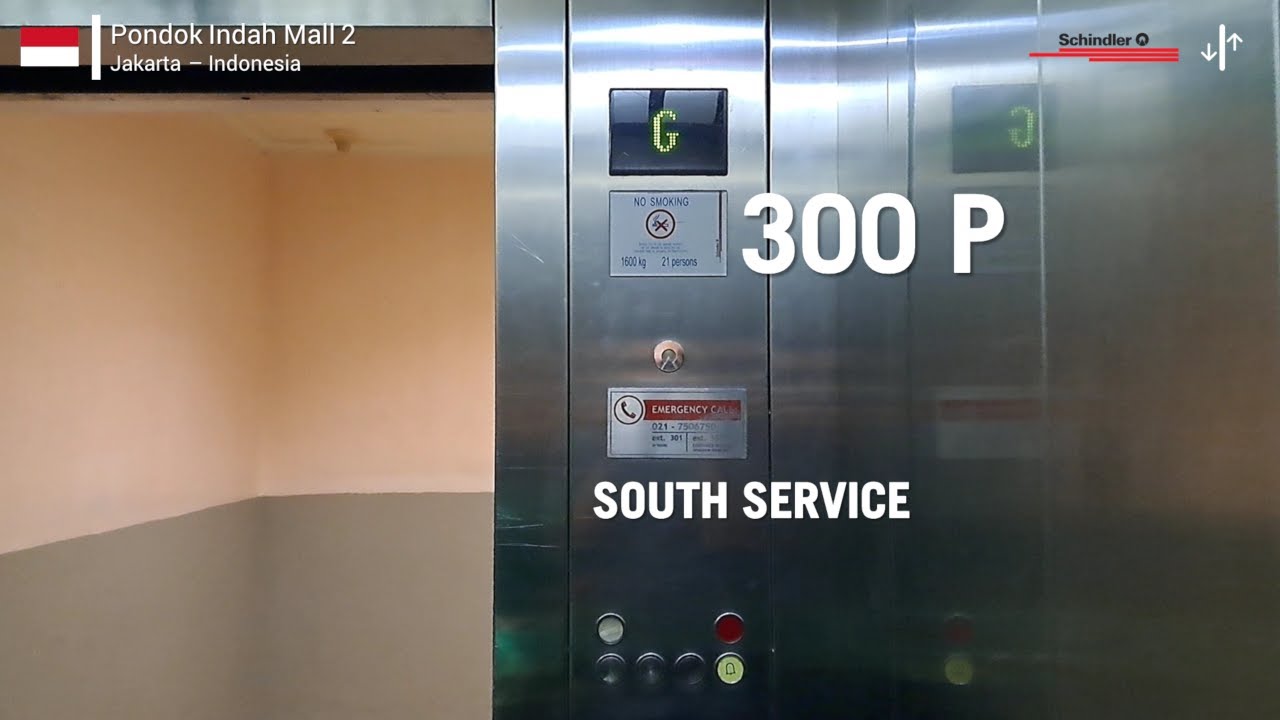 [R1] Schindler Service Elevators - Pondok Indah Mall 2, Jakarta, ID (South)