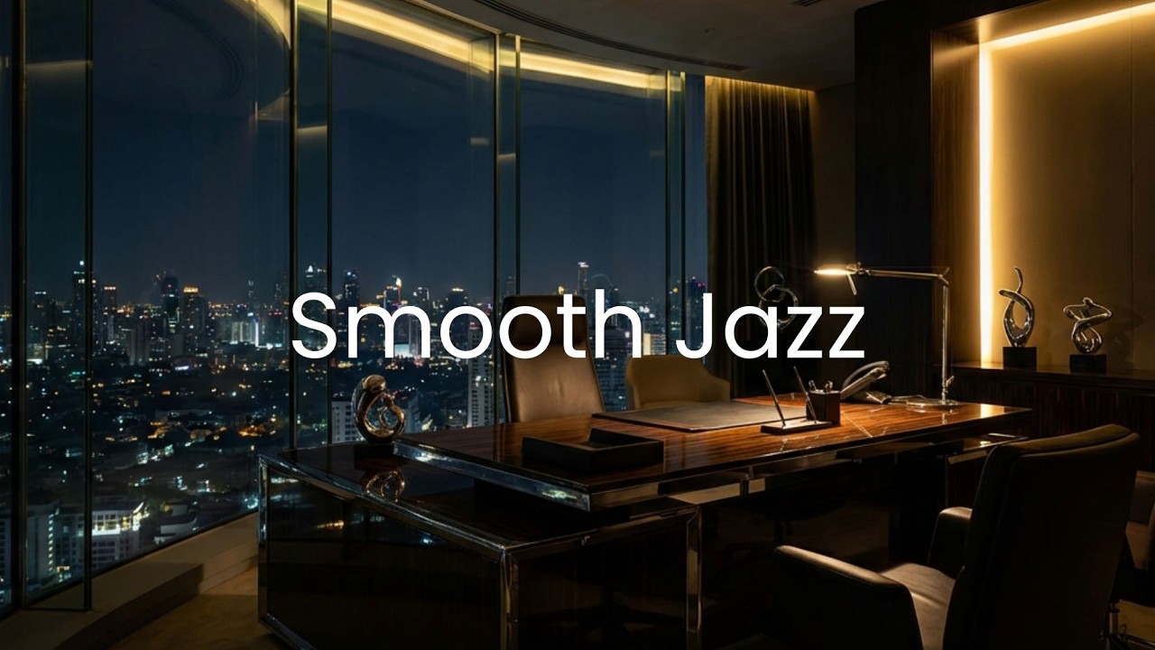 Smooth Jazz | Focus Like a CEO – Sophisticated Evening Mix