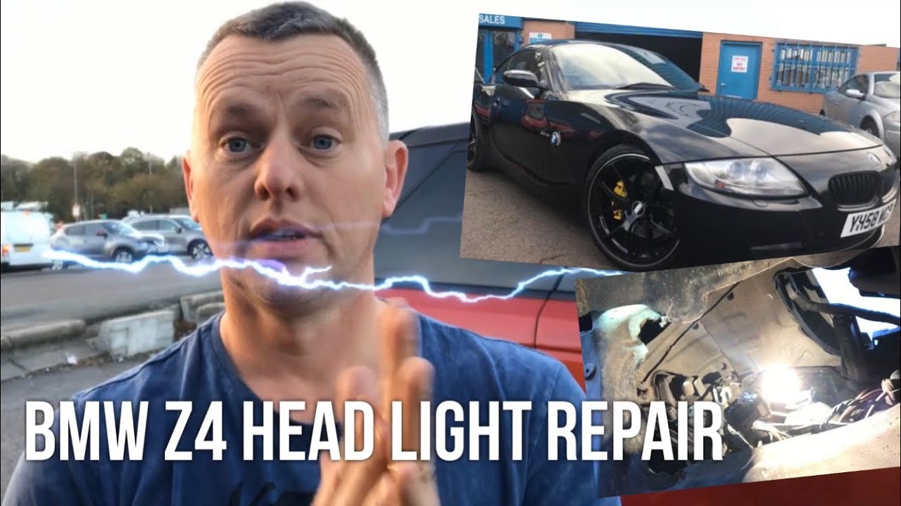 BMW Z4 Head Light Bulb Change (& Side Light Bulb)