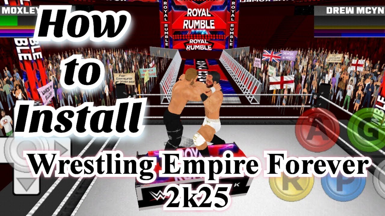How to Install wrestling Empire Forever 2k25 #wwe2k25 #wrestlingempireforever #wwe #wwegames #wr3d