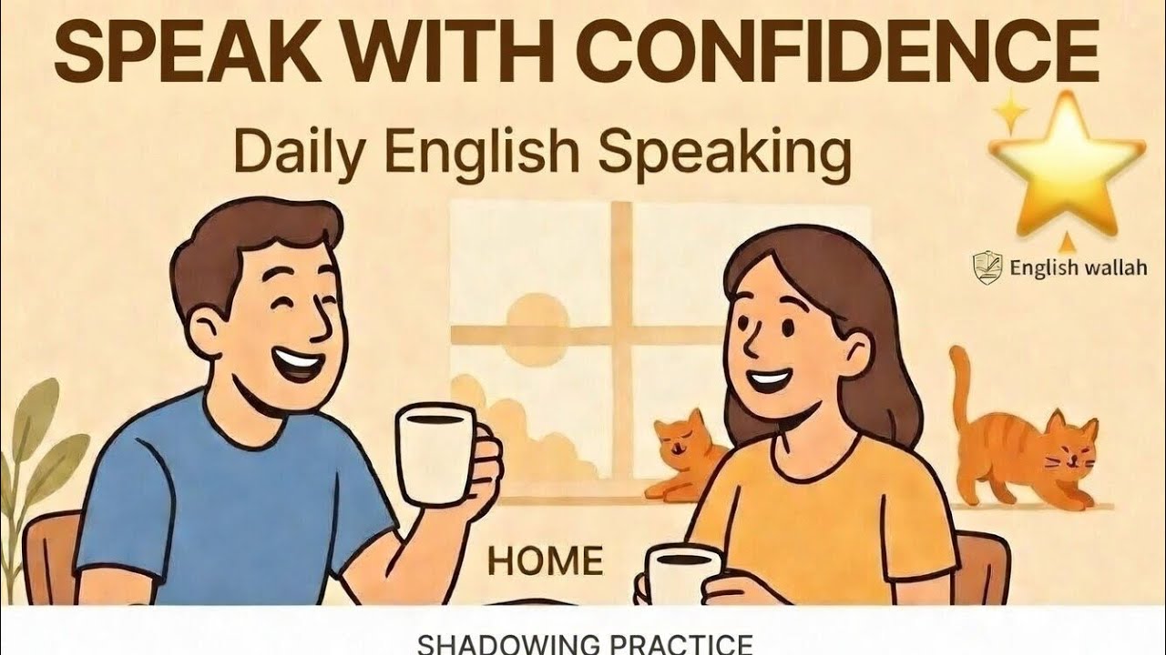 Speak English with Confidence | Shadowing Practice for Beginners