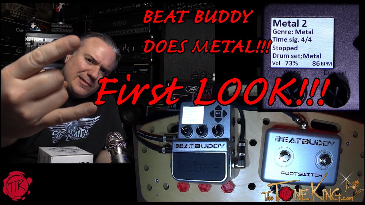 BEAT BUDDY does METAL!  FIRST LOOK!