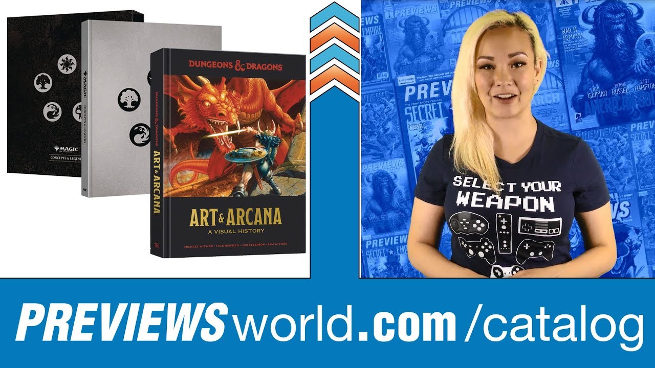 DUNGEONS & DRAGONS: ART & ARCANA and ART OF MAGIC THE GATHERING