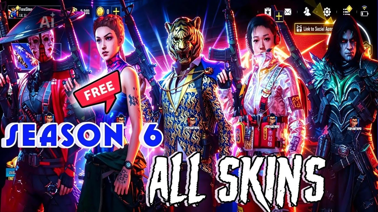 Season 6 Confirmed: All New Free & Paid Characters | Season 6 All Battle Pass Characters CODM Leaks