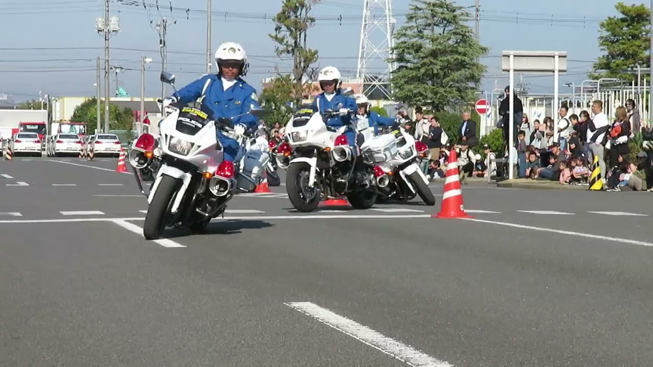 和光セーフティフェスティバル 2025'11'24 埼玉県交通機動隊 模範演技-3