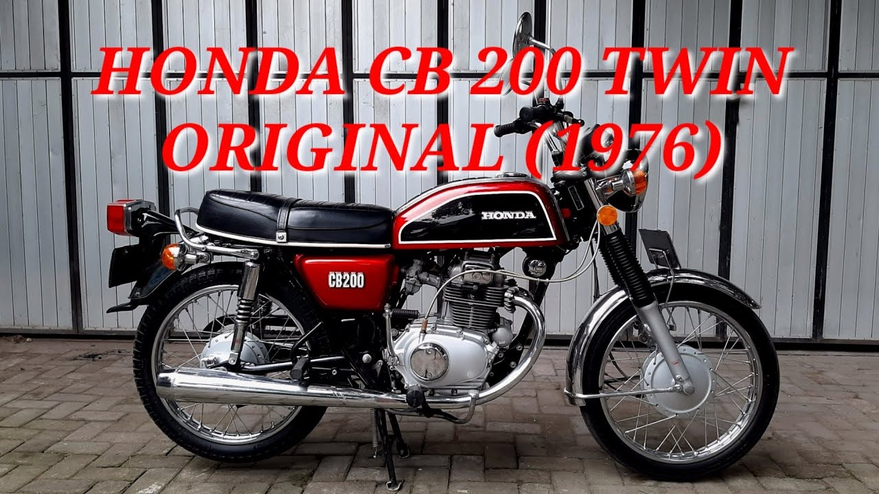 HONDA CB200 TWIN ORIGINAL (1976)