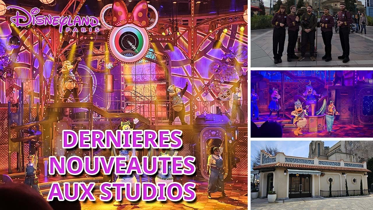 DERNIER TOUR AUX STUDIOS ET DECOUVERTE DE LA FABRIQUE DES REVES DE MINNIE DISNEYLAND PARIS