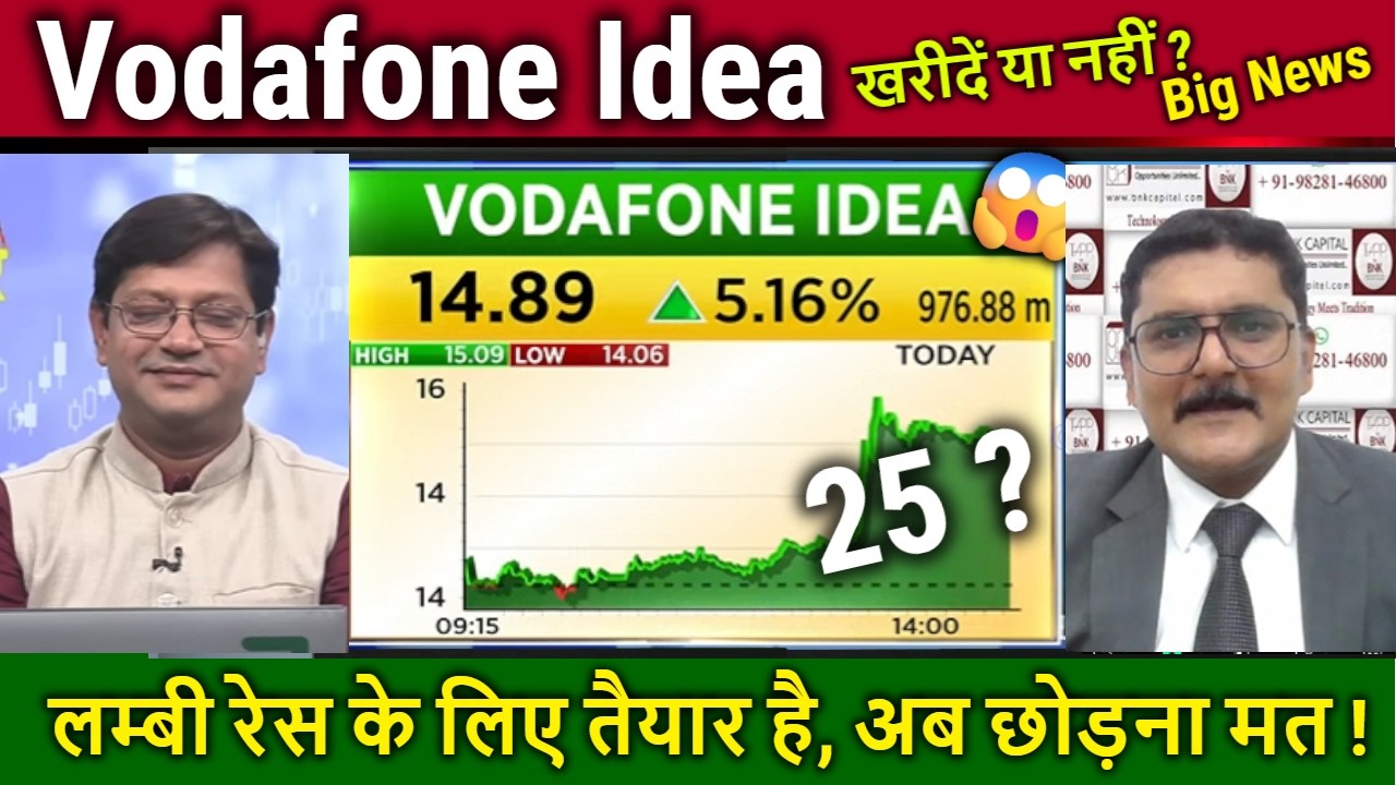 Vodafone Idea ka kya hoga,kahan tak jaega,Buy or sell?Analysis/vi share latest news,idea target 2026