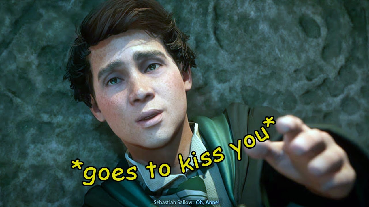 sebastian sallow flirting with you for 5 minutes straight