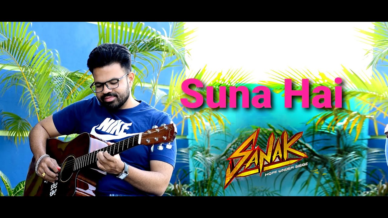 Suna Hai Tere Dil Pe | sanak | jubin nautiyal | guitar instrumental by RK