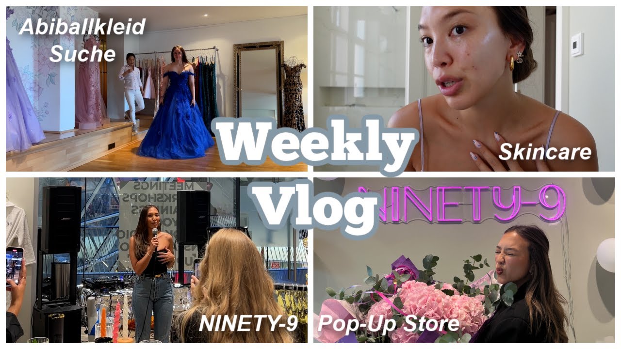 SO war unser N9 POP-UP Store, Dojas ABIBALLKLEID Suche & neue Skincare | Adorable Caro