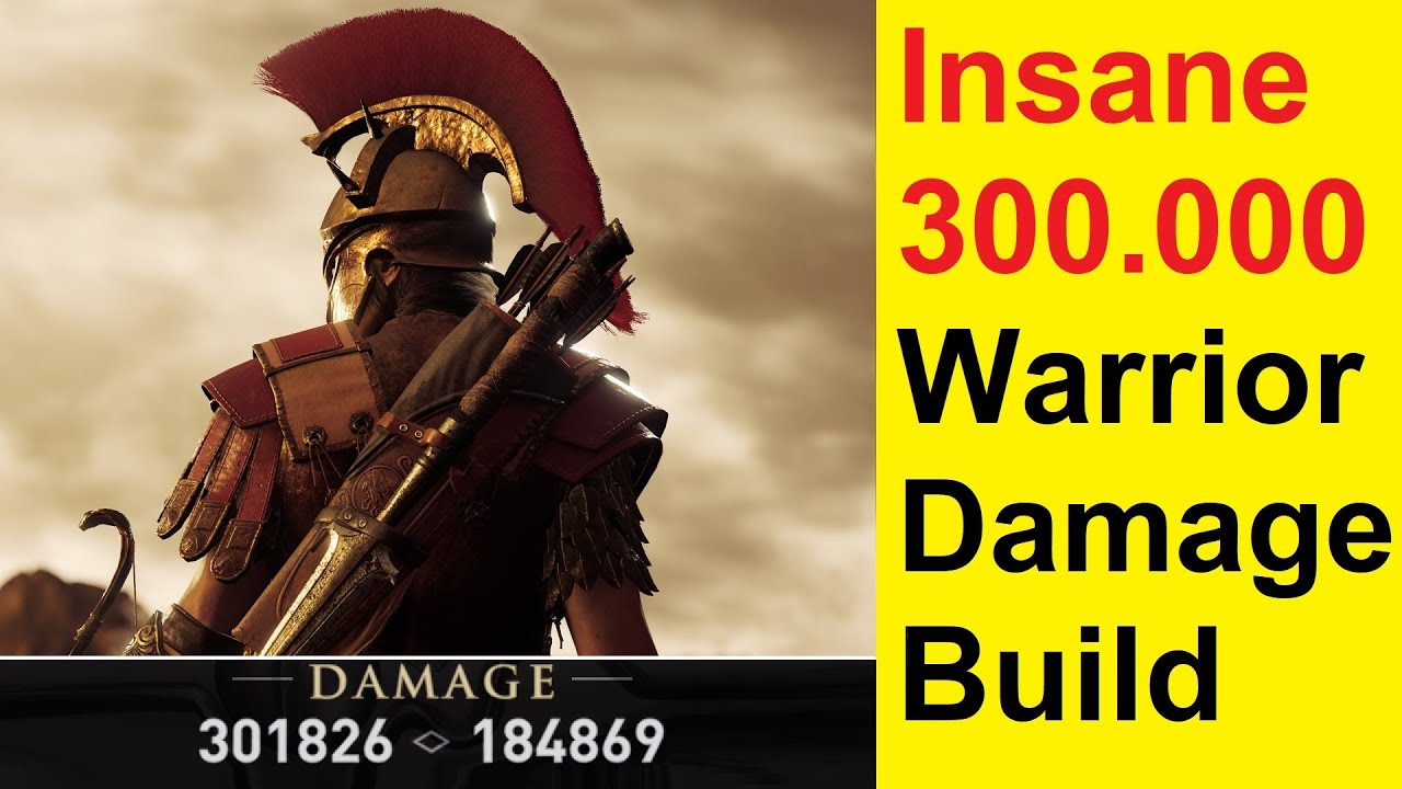 Assassins Creed Odyssey - Best Blade of Yumminess Warrior Build 2020 - 10 Million Damage - 100% Crit