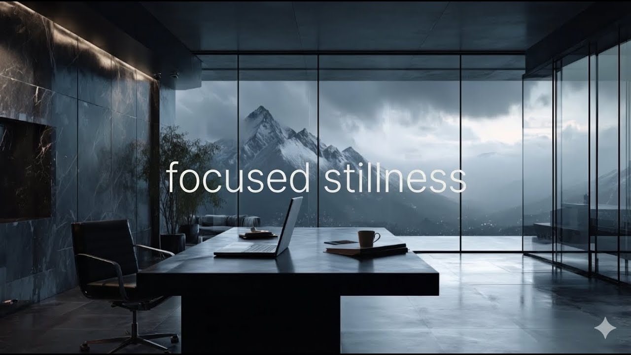 Focused Stillness Music 🎧 | Minimal Ambient for Deep Work