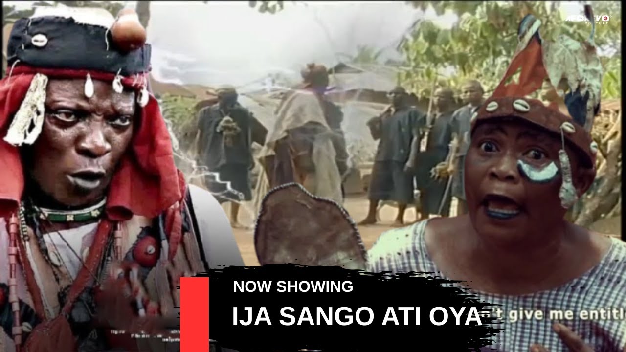 IJA SANGO ATI OYA - ANA FRICAN YORUBA MOVIE STARRING : LALUDE AND ABENI AGBON