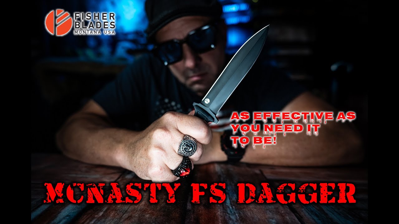 «НОВЫЙ» САМЫЙ СМЕРТОНОСНЫЙ НОЖ АМЕРИКИ??!! MCNASTY FS FISHER BLADES