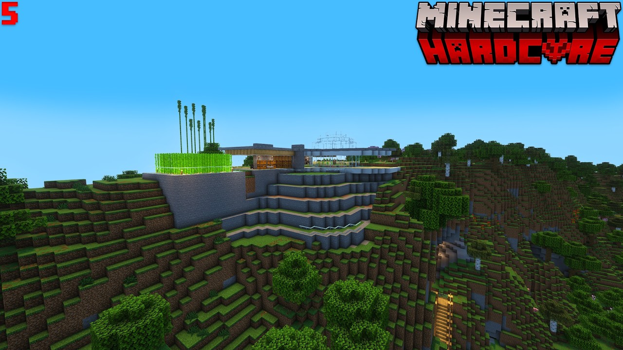 Our Hillside Home | Hardcore Minecraft [S3] [E5]