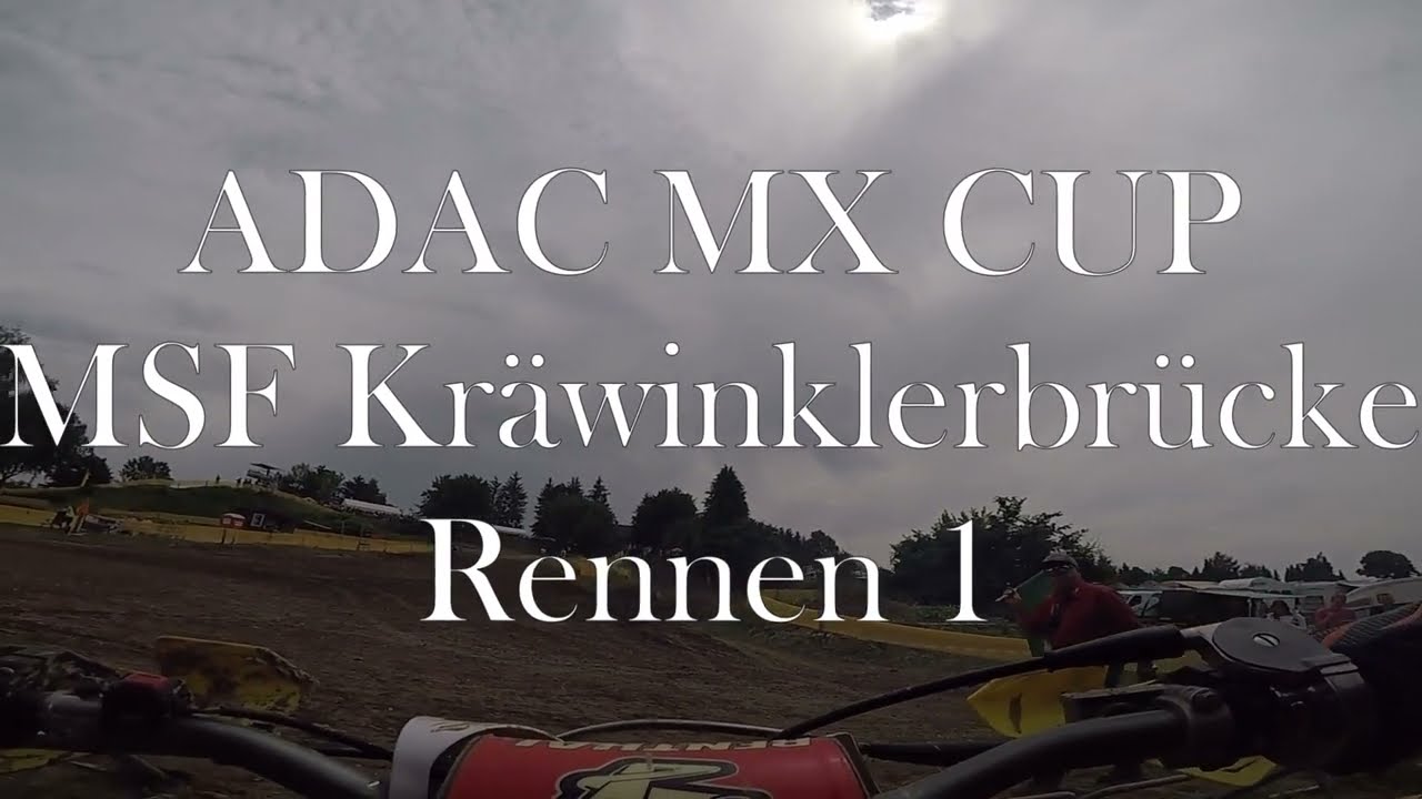 ADAC MX CUP Radevormwald Rennen 1 LK3 Suzuki RM 125