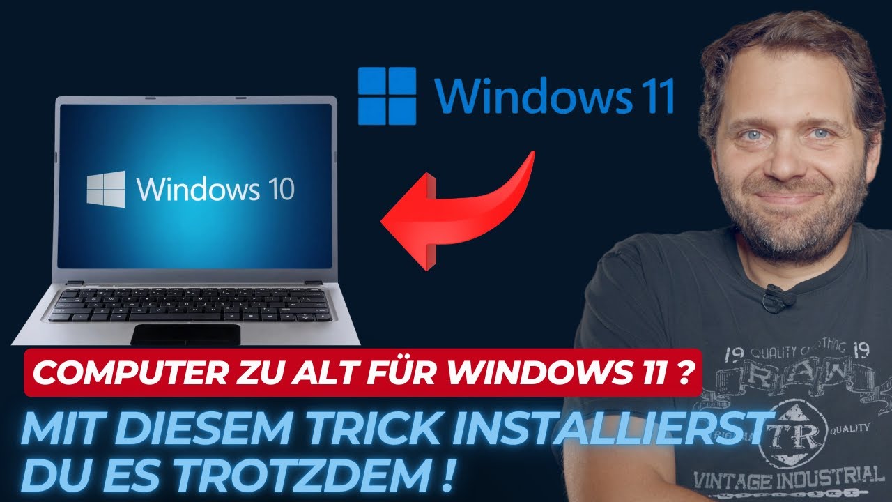 Windows 11 Trick: Upgrade ohne TPM und Co. So umgehst du die Anforderungen 💻🔑 Alte PCs retten!