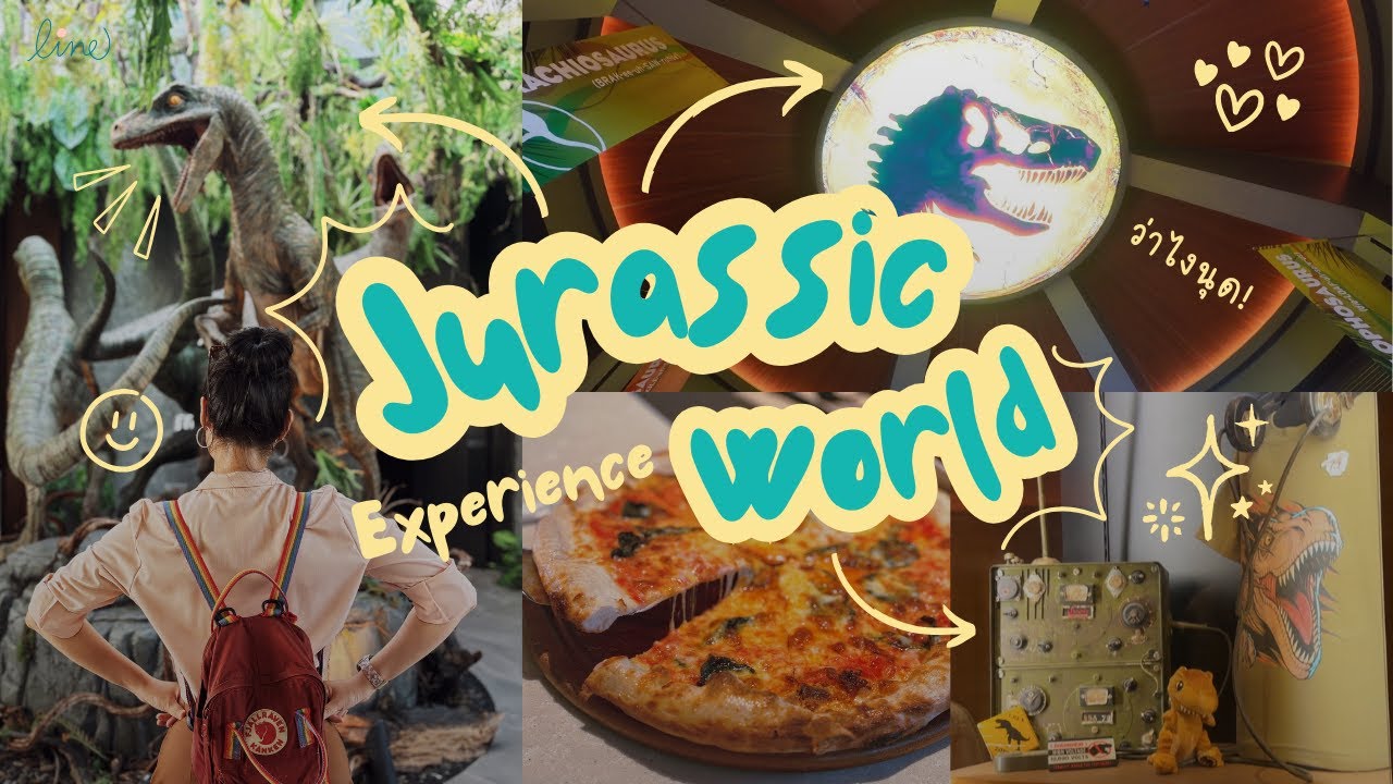 โซนฟรีก็มีนะ! 🦖 แฟนไดโนเสาร์ห้ามพลาด | พาทัวร์+กิน @Jurassic World The Experience Bangkok 🦕