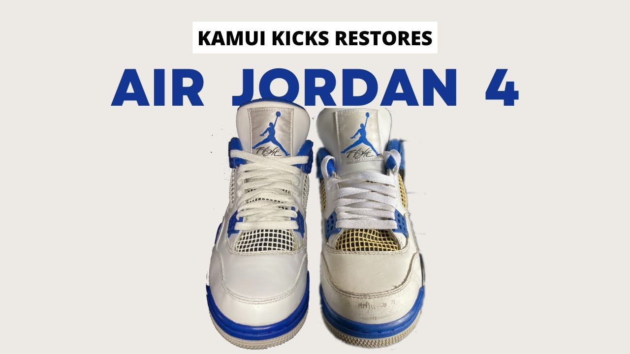 2017 Air Jordan Motorsport 4 Complete Restoration