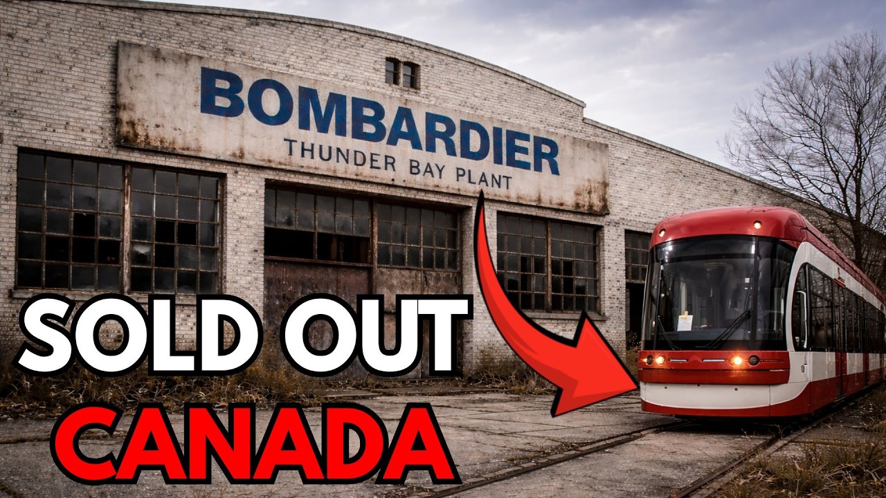 From Canada's Railway Empire to Ruins: The Bombardier Thunder Bay Plant Decline