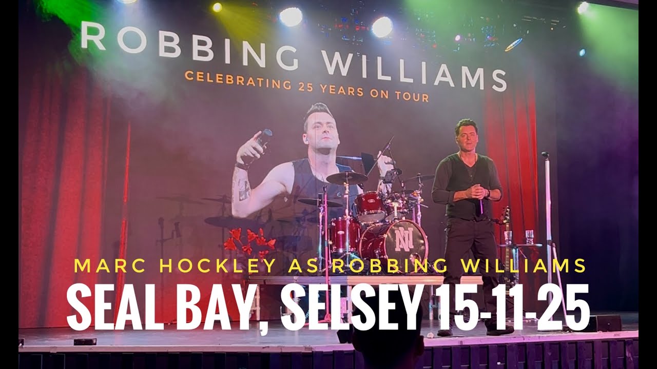 Marc Hockley as Robbing Williams [The Robbie Williams Tribute Show] 15-11-2025