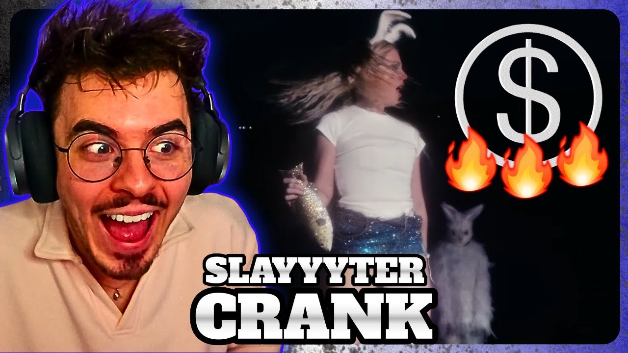 Slayyyter - CRANK | First REACTION!