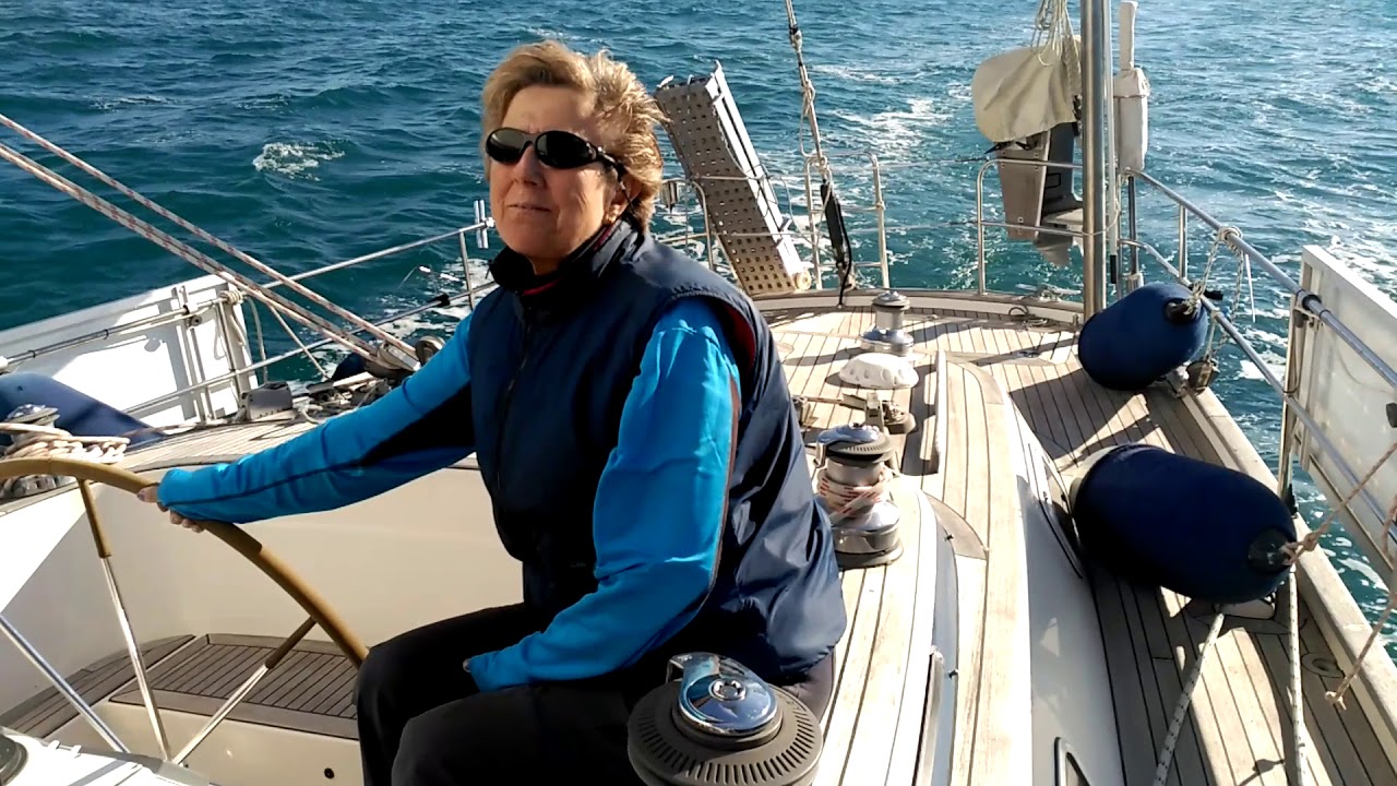 Sailing Hallberg Rassy 53 Aquamante
